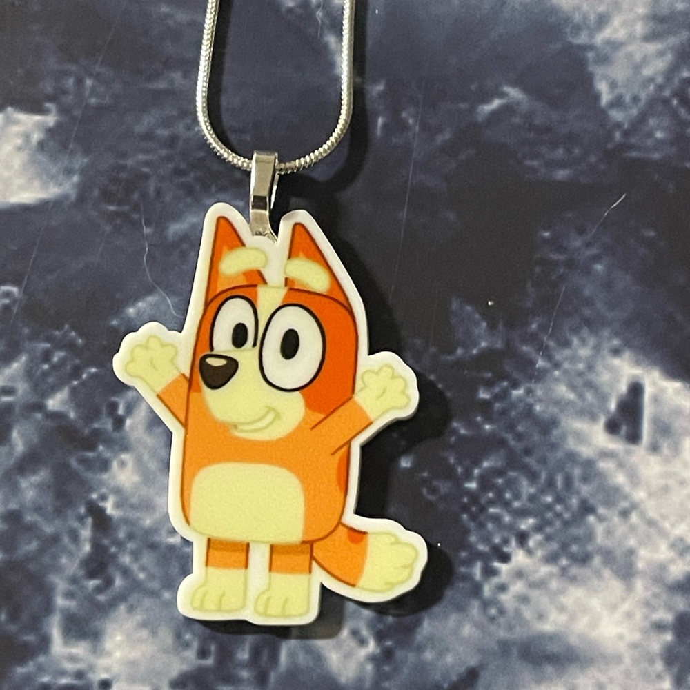 Bingo from bluey necklace